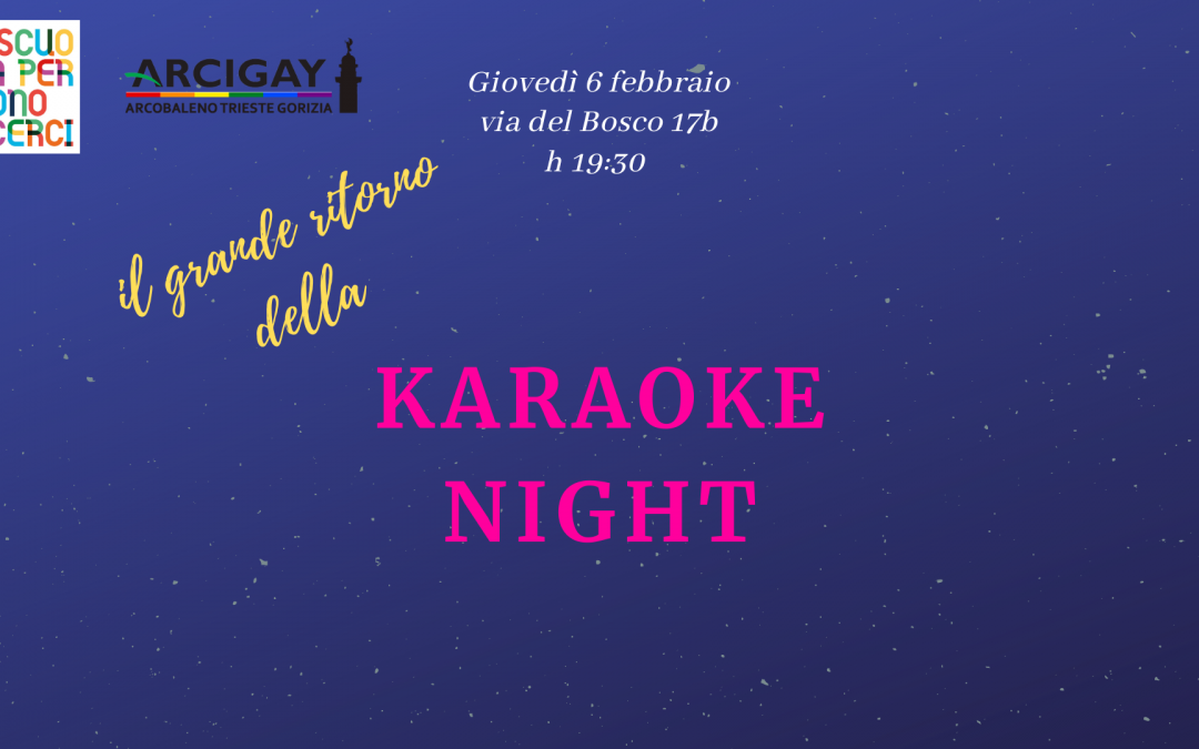 KARAOKE Night – Febbraio